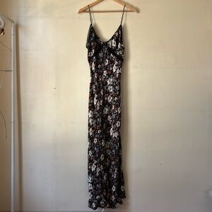 Free People All I Wanted Maxi Slip Dress Whimsigoth Grunge 90's Western Boho